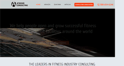 Desktop Screenshot of healthclubconsultants.com